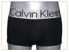 Boxer Calvin Klein Hombre Steel Blateado Negro