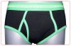 Slips Calvin Klein Hombre 365 Verde Negro