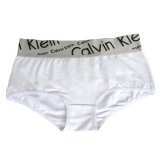 Boxer Calvin Klein Mujer Steel Italico Blateado Blanco