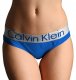 Slip Calvin Klein Mujer Steel Blateado Azul