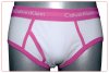 Slips Calvin Klein Hombre 365 Rosa Blanco