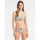 Conjunto Sujetador y Slip Calvin Klein Mujer Naranja Gris