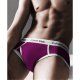 Slips Calvin Klein Hombre 365 Blanco Rojo