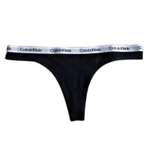 Calvin Klein Mujer Tanga Blanco Negro