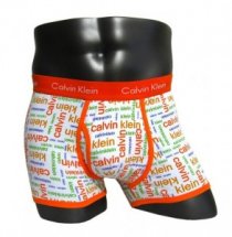 Boxer Calvin Klein Hombre 365 Prints Colors Naranja06