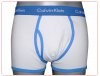 Boxer Calvin Klein Hombre 365 Azul Blanco