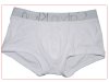 Boxer Calvin Klein Hombre Steel Blateado Blanco