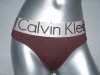 Calvin Klein Mujer Tanga Blateado Marron