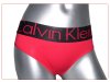 Slip Calvin Klein Mujer Steel Negro Rojo