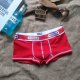 Boxer Aussiebum Hombre Rojo Blanco