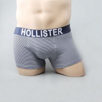 Boxer Hollister Hombre Azul y Gris