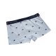 Boxer Tommy Hombre Estampado Geometrico Blanco