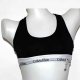 Sujetador Calvin Klein Mujer Blanco Negro