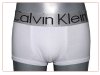 Boxer Calvin Klein Hombre Steel Blateado Negro Blanco