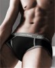 Slips Calvin Klein Hombre 365 Gris Negro