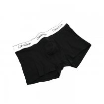 Boxer Calvin Klein Hombre Steel Blanco Negro