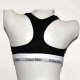 Sujetador Calvin Klein Mujer Blanco Negro