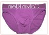 Slip Calvin Klein Hombre Steel Blateado Violeta