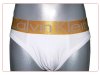 Slip Calvin Klein Hombre Steel Dolado Blanco