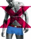Boxer Calvin Klein Hombre X Rojo Azul