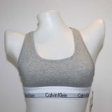 Sujetador Calvin Klein Mujer Blanco Gris