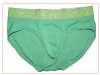 Slip Calvin Klein Hombre Steel Blateado Verde