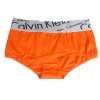 Boxer Calvin Klein Mujer Steel Italico Blateado Naranja