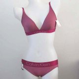 Conjunto Sujetador y Slip Calvin Klein Mujer Rosa