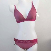 Conjunto Sujetador y Slip Calvin Klein Mujer Rosa