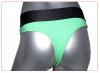 Calvin Klein Mujer Tanga Negro Verde