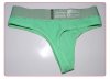 Calvin Klein Mujer Tanga Negro Verde