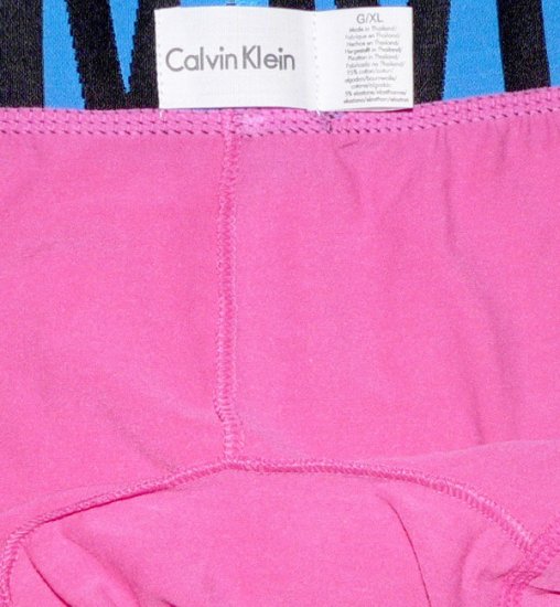 Boxer Calvin Klein Hombre X Azul Rosa - Haga un click en la imagen para cerrar