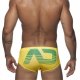 Slip Natacion Addicted Hombre Amarillo Verde