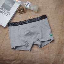 Boxer Armani Hombre Gris y Negro