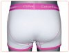 Boxer Calvin Klein Hombre 365 Rosa Blanco