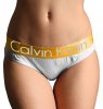Slip Calvin Klein Mujer Steel Dolado Blanco