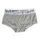 Boxer Calvin Klein Mujer Steel Italico Blateado Gris