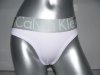 Calvin Klein Mujer Tanga Blateado Blanco