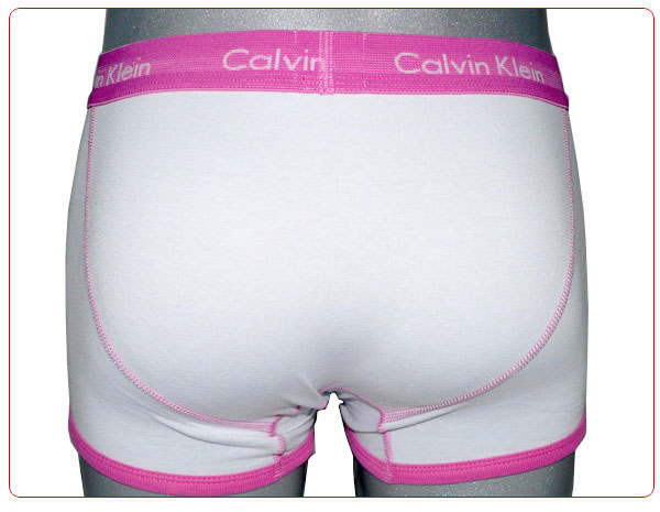 Boxer Calvin Klein Hombre 365 Rosa Blanco - Haga un click en la imagen para cerrar