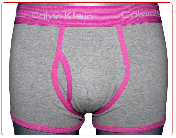 Boxer Calvin Klein Hombre 365 Rosa Gris - Haga un click en la imagen para cerrar