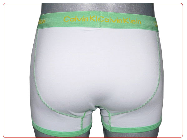 Boxer Calvin Klein Hombre 365 Verde Blanco - Haga un click en la imagen para cerrar