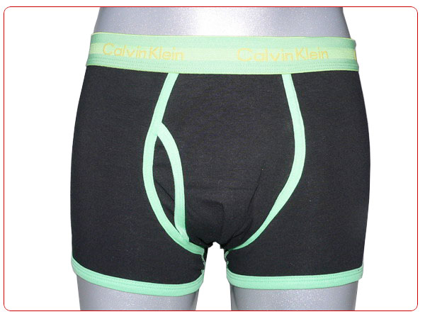 Boxer Calvin Klein Hombre 365 Verde Negro - Haga un click en la imagen para cerrar