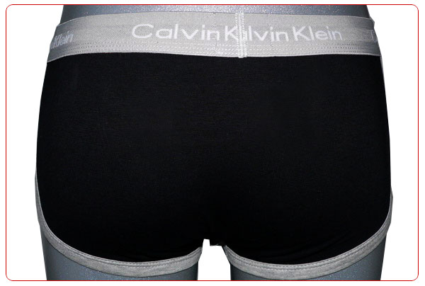 Slips Calvin Klein Hombre 365 Gris Negro - Haga un click en la imagen para cerrar