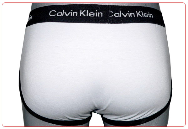 Slips Calvin Klein Hombre 365 Negro Blanco - Haga un click en la imagen para cerrar