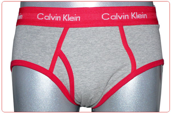 Slips Calvin Klein Hombre 365 Rosa Gris - Haga un click en la imagen para cerrar