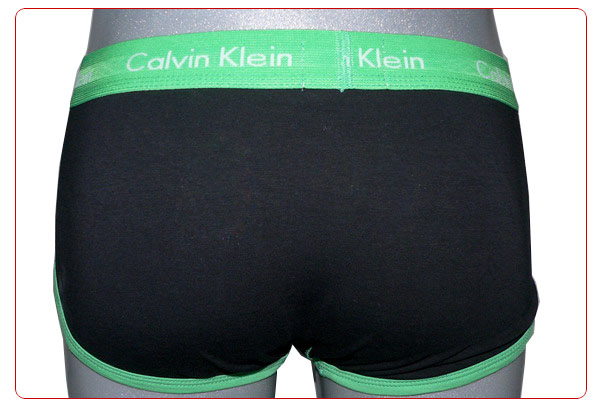 Slips Calvin Klein Hombre 365 Verde Negro - Haga un click en la imagen para cerrar