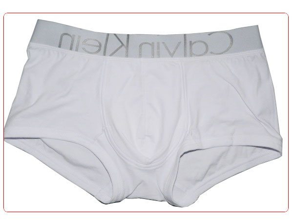 Boxer Calvin Klein Hombre Steel Blateado Blanco - Haga un click en la imagen para cerrar