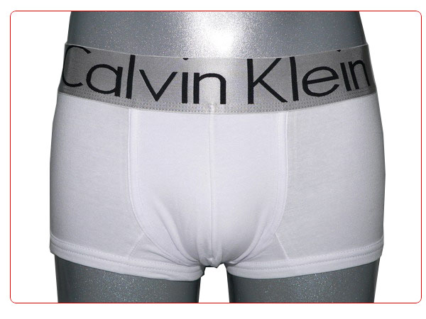 Boxer Calvin Klein Hombre Steel Blateado Negro Blanco - Haga un click en la imagen para cerrar