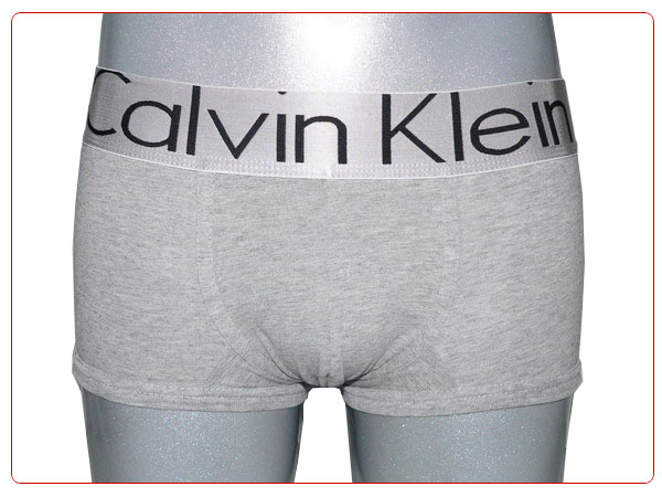 Boxer Calvin Klein Hombre Steel Blateado Negro - Haga un click en la imagen para cerrar