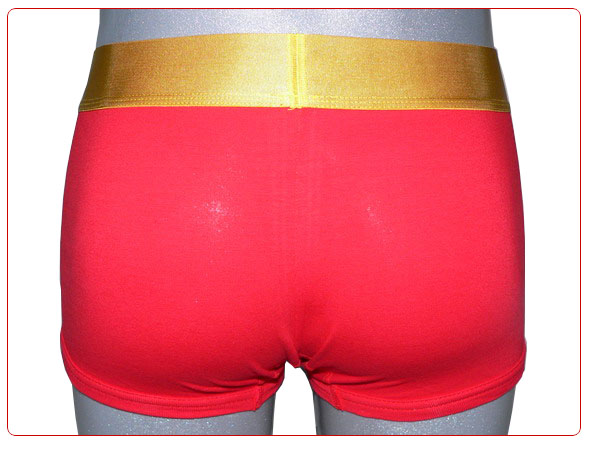 Boxer Calvin Klein Hombre Steel Dolado Rojo - Haga un click en la imagen para cerrar